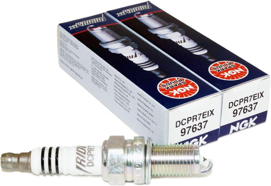 NGK Iridium IX DCPR7EIX Spark Plugs for Harley-Davidson Twin Cam 1999-2016, Pair