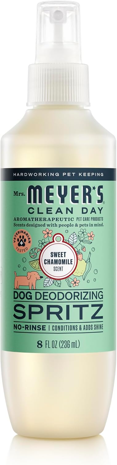 Mrs. Meyer's Clean Day Dog Deodorizing Spray, Sweet Chamomile, 8 oz