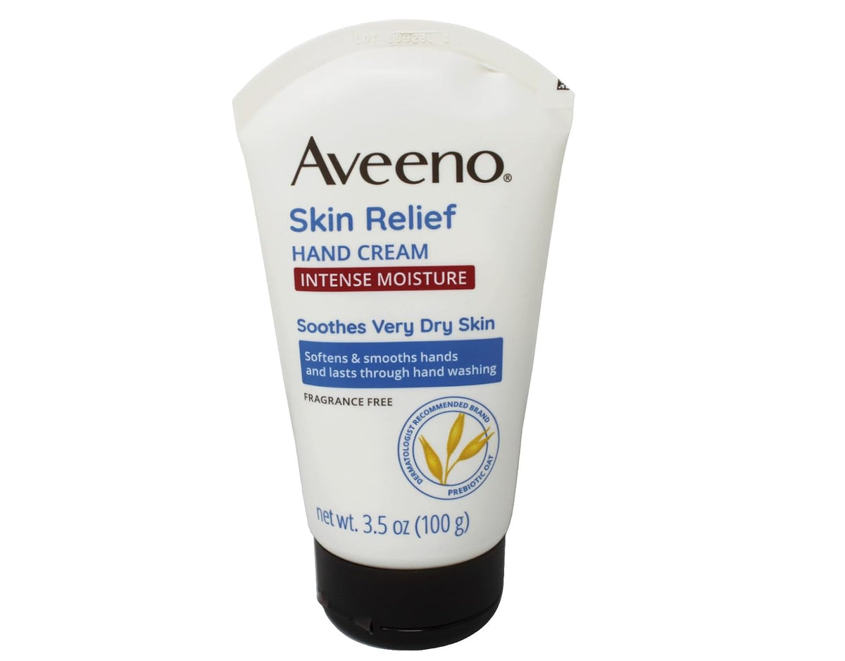 Aveeno Intense Relief Hand Cream, 99 g (3.5 oz), Pack of 3 — alternate product view