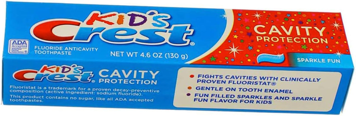 Crest Kids Sparkle Fun Cavity Protection Toothpaste, 4.6 oz