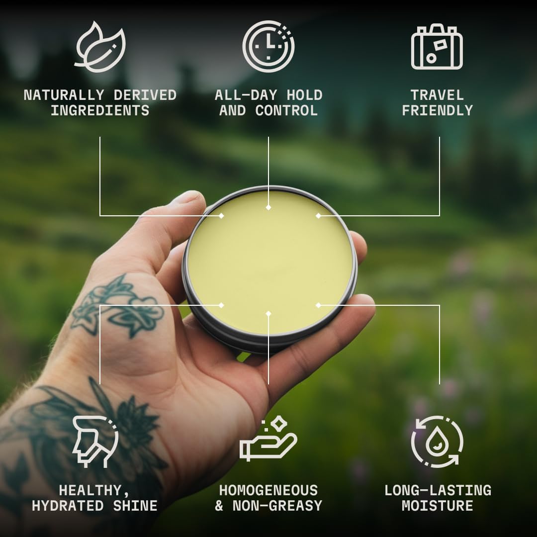 Striking Viking Beard Balm for Men, Unscented, 2 oz — alternate product view