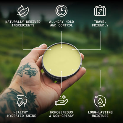 Striking Viking Beard Balm for Men, Unscented, 2 oz - view 2