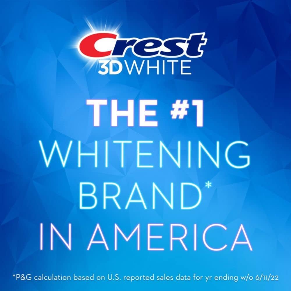Crest 3D White Radiant Mint Whitening Toothpaste, Pack of 3 (323 g) - view 6