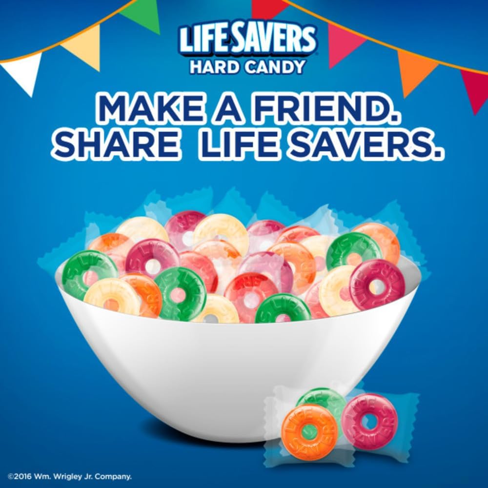Life Savers Hard Candy 5 Flavours 6.25 oz Bag - view 3