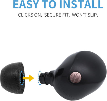 Comply Premium Foam Earplugs for Sony XM5, XM4, Linkbuds S Size M 3 Pairs - view 4