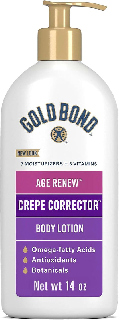 Gold Bond Age Renew Crepe Corrector Body Lotion, 14 oz