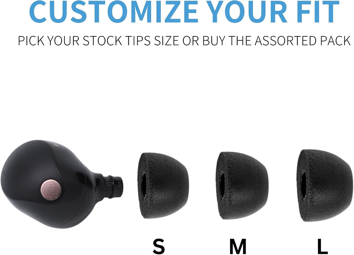 Comply Premium Foam Earplugs for Sony XM5, XM4, Linkbuds S Size M 3 Pairs - view 2