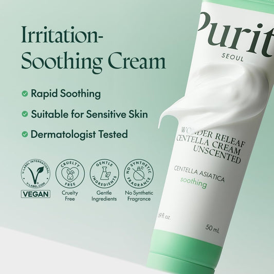 Purito Centella Unscented Cream for Sensitive Skin 50 ml - view 2