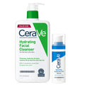 CeraVe Hydrating Cleanser & Hyaluronic Acid Serum Set, 562 ml (19 fl oz) + 30 ml (1 fl oz)