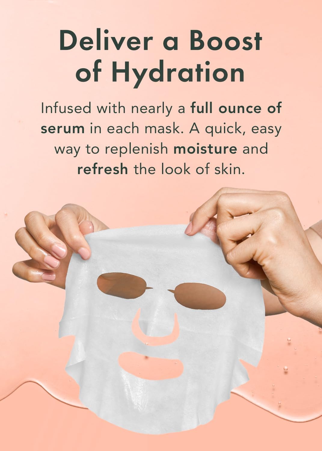 Rael Collagen Face Sheet Masks, Plumping & Smoothing, 5 Sheets - view 4