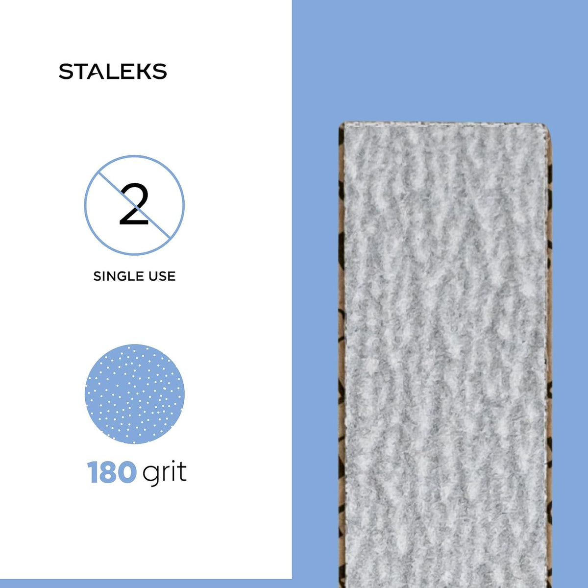Staleks Pro Smart 22 Papmam Nail File Refills, 180 Grit, 50 Count - view 5