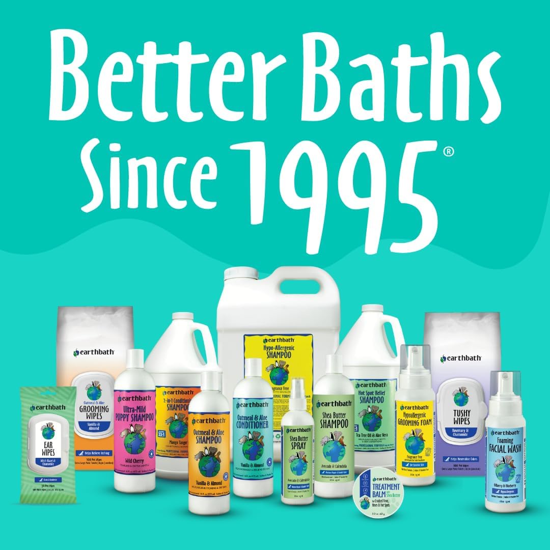 Earthbath Oatmeal & Aloe Dog Shampoo and Conditioner Set, 16 oz - view 6