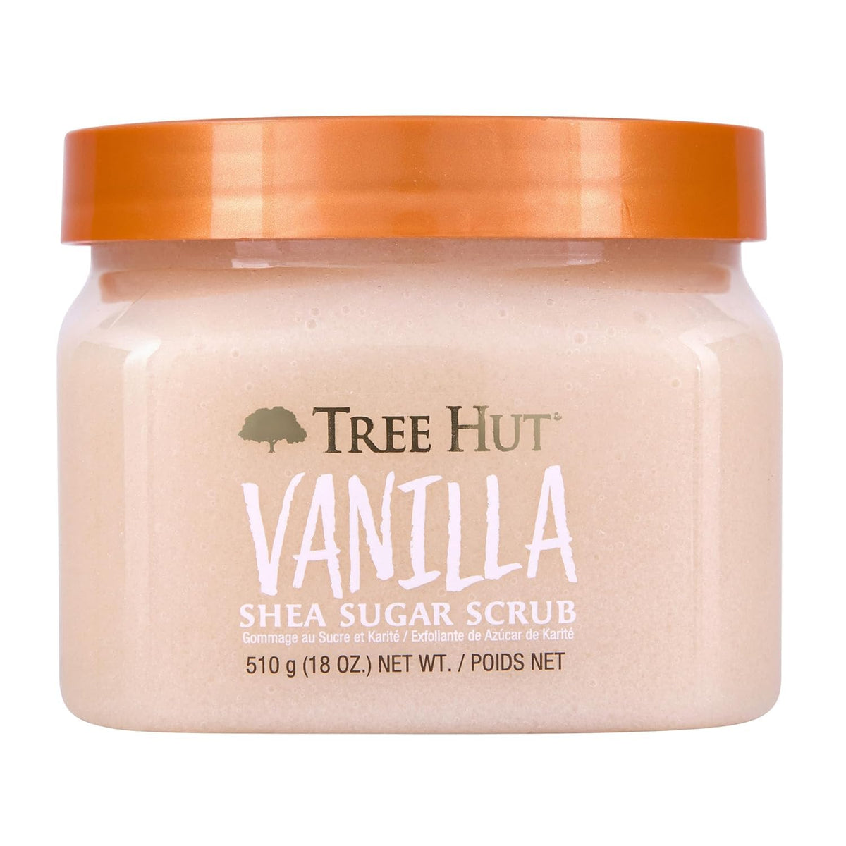 Tree Hut Vanilla Sugar Body Scrub, 18 oz (504 g) — product view