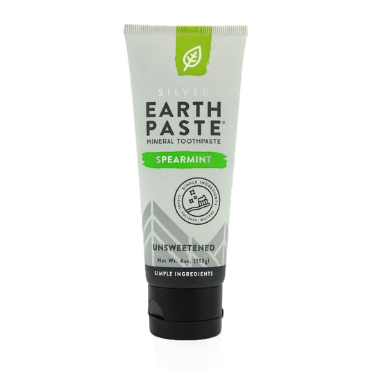 Redmond Earthpaste All Natural Fluoride-Free Toothpaste Spearmint 4 oz