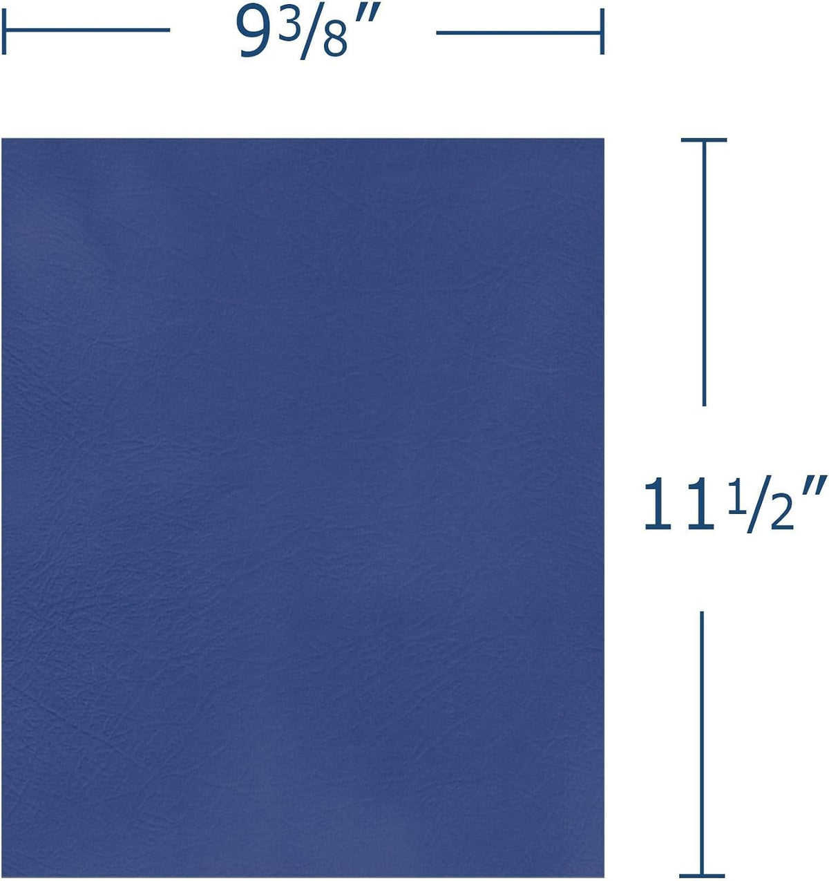 Roaring Spring Letter Size Two Pocket Folders, Dark Blue, Pack of 25 - view 2