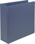 Samsill Plant-Based 7.6 cm (3 Inch) D-Ring View Binder, Indigo
