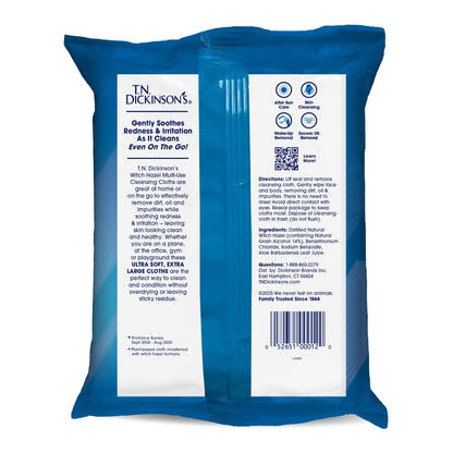 T.N. Dickinson's Witch Hazel Cleansing Cloths, 25 Wipes - view 2