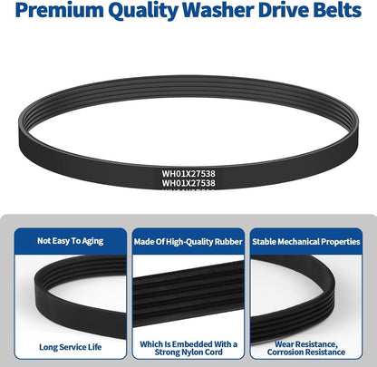GE WH01X27538 Washer Drive Belt - view 4