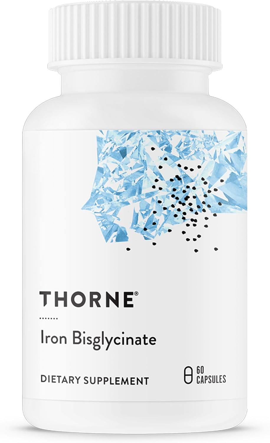 Thorne Iron Bisglycinate 25 mg, 60 Capsules