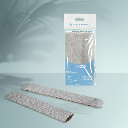 Staleks Pro Papmam Disposable Files for Straight Base, 240 Grit, 50 Count - view 3