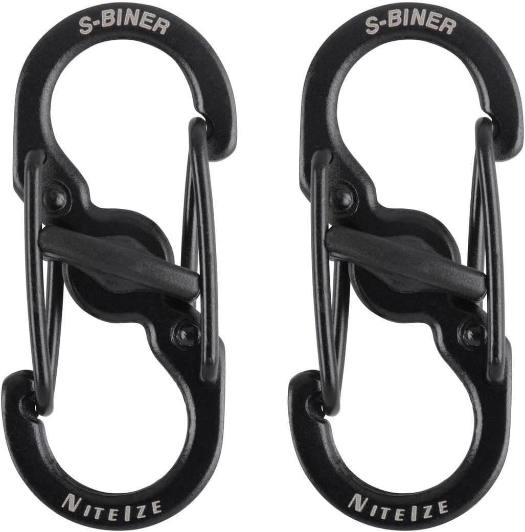 Nite Ize S-Biner MicroLock Stainless Steel Key Carabiner, Pack of 2 - view 6