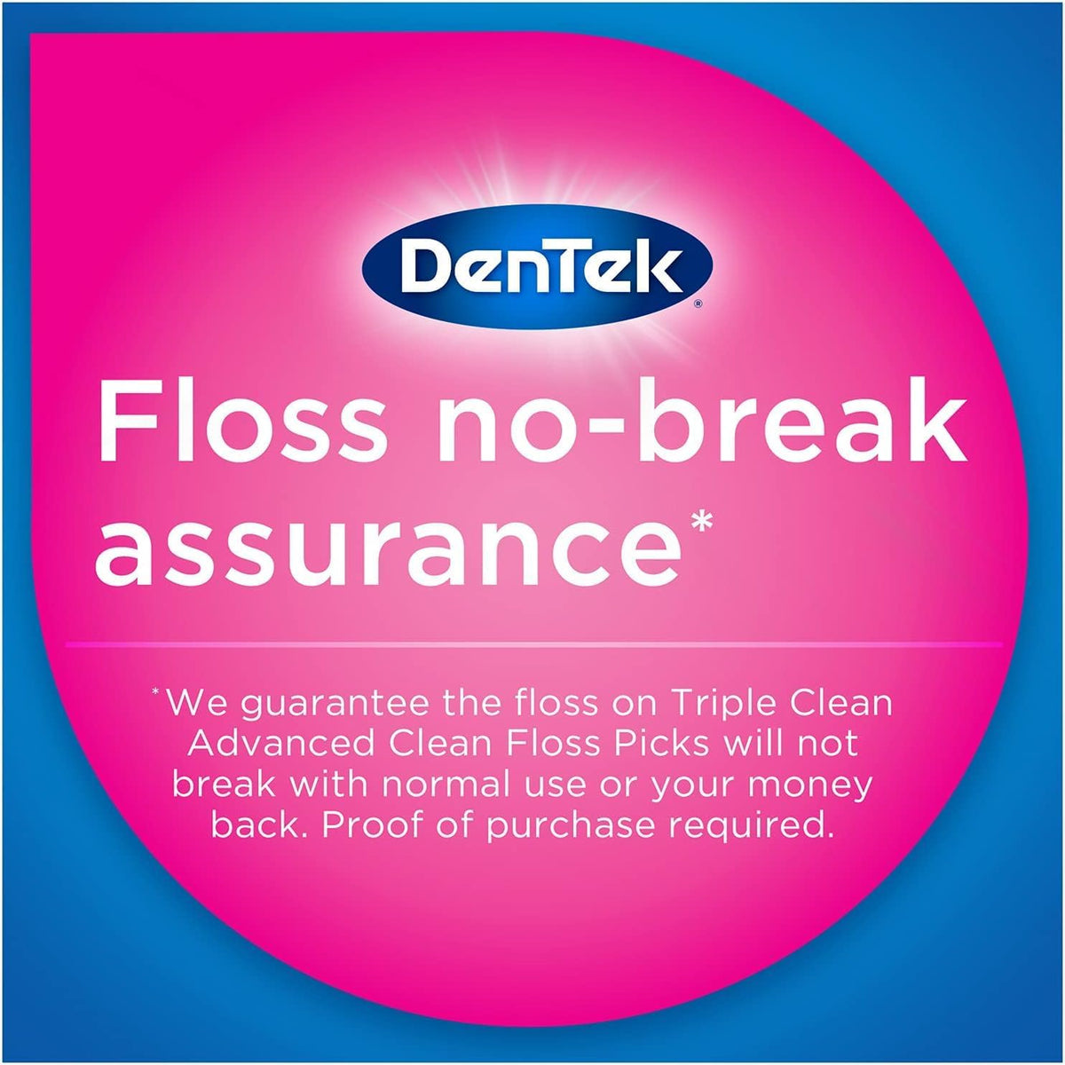 DenTek Triple Clean Floss Picks, Mint, 90 Count - view 6