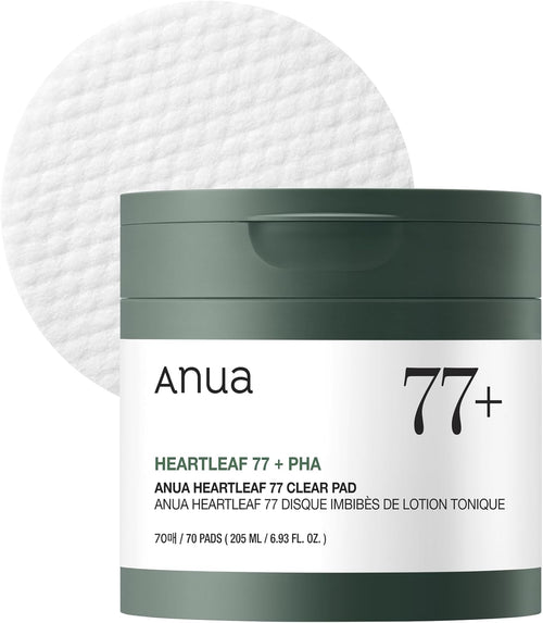 Anua Heartleaf 77 Soothing Toner Pads, 70 Count