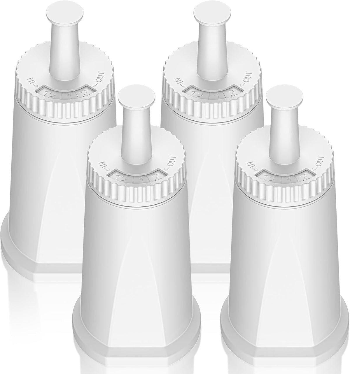 isinlive Water Filter Replacement for Breville Espresso Machines, 4 Pack — product view