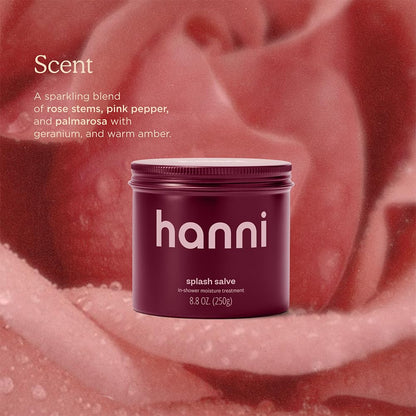 Hanni Splash Salve In-Shower Body Moisturiser, 250 ml / 8.8 oz - view 6