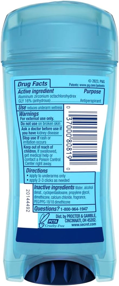 Secret Outlast Xtend Clear Gel Antiperspirant, Protecting Powder 2.6 oz x2 - view 2