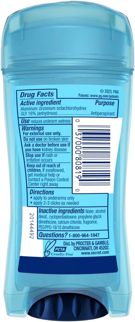 Secret Outlast Xtend Clear Gel Antiperspirant, Protecting Powder 2.6 oz x2 - view 2