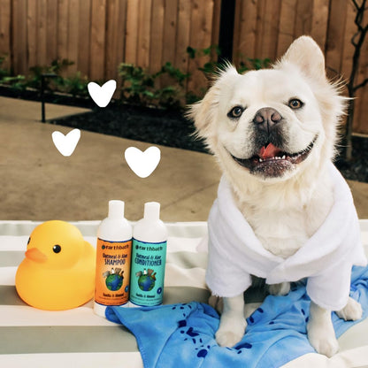 Earthbath Oatmeal & Aloe Dog Shampoo and Conditioner Set, 16 oz - view 5
