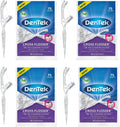 DenTek Cross Flosser Plaque Control Floss Picks, 75 Count, Pack of 4