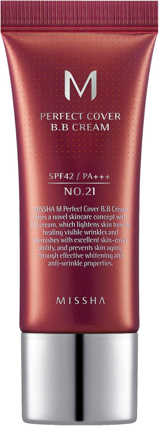 MISSHA M Perfect Cover BB Cream SPF42 No.21 Light Beige 20ml