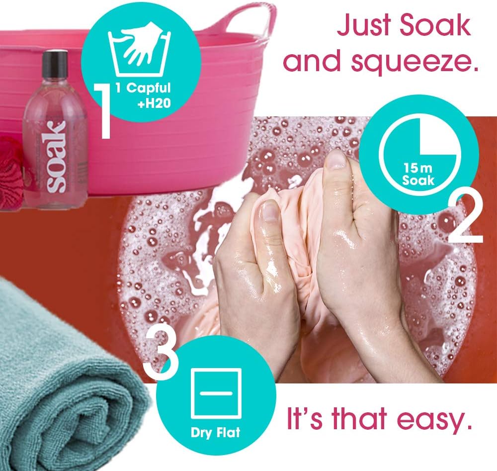 Soak No-Rinse Laundry Soap Wild Mint 375 ml (12 fl oz) - view 3
