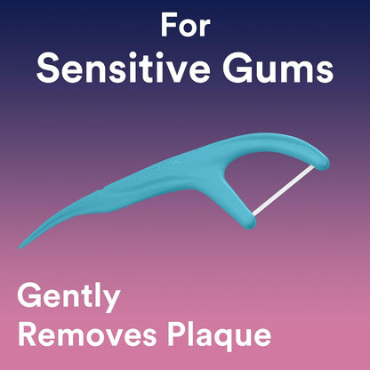 DenTek Comfort Clean Sensitive Gums Floss Picks, 150 Count, Pack of 3 - view 6