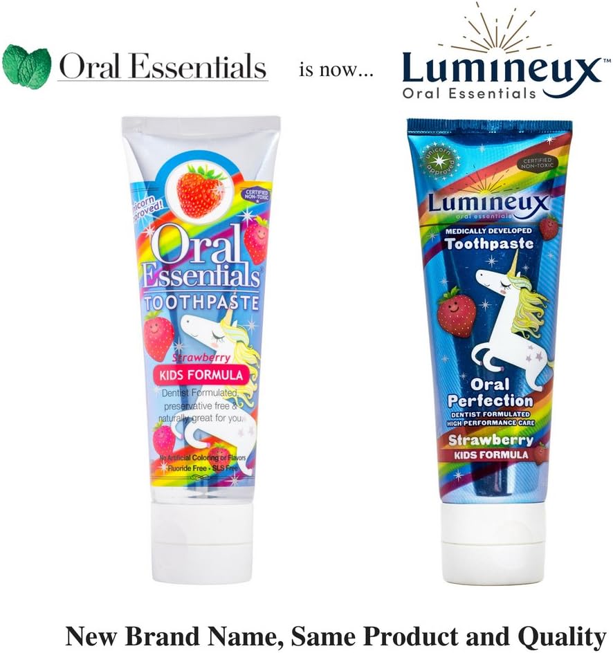 Lumineux Oral Essentials Kids Formula Toothpaste, Strawberry 3.75 oz - view 2