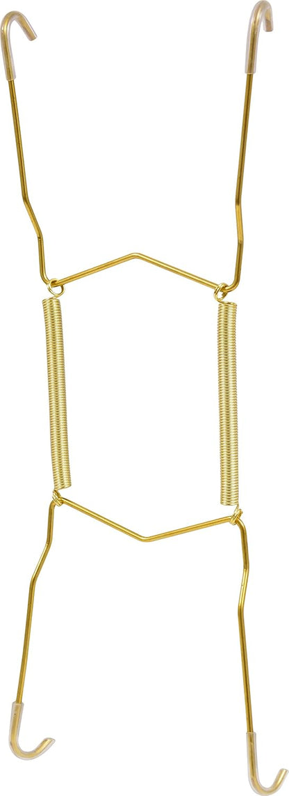 Hillman Soft Tip Metal Plate Hanger, 8-11 in, Brass
