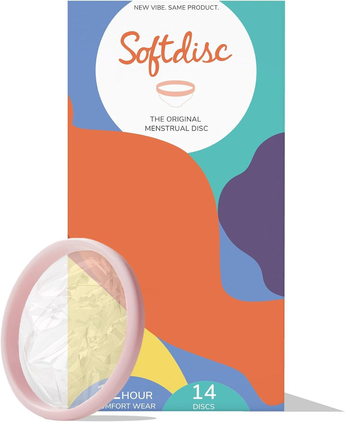 Softdisc Menstrual Discs Disposable Period Discs 14 Count