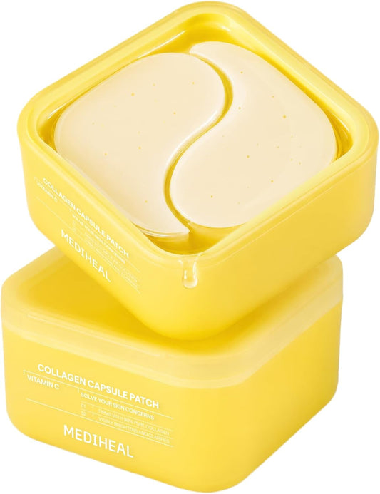 Mediheal Vitamin C Collagen Capsule Eye Patches, 60 Count