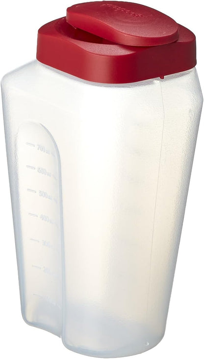 GoodCook 1 Quart Bottle with Snap Lock Easy-Pour Lid, Clear - view 2