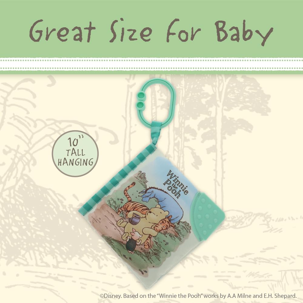 Kids Preferred Winnie The Pooh Soft Book with Clip, 5 Inches - view 4