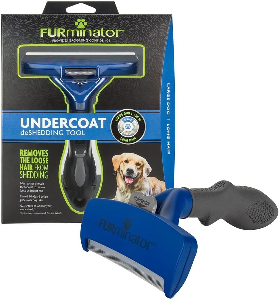 FURminator Undercoat deShedding Tool for Large Dogs with Long Hair — product view