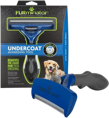 FURminator Undercoat deShedding Tool for Large Dogs with Long Hair