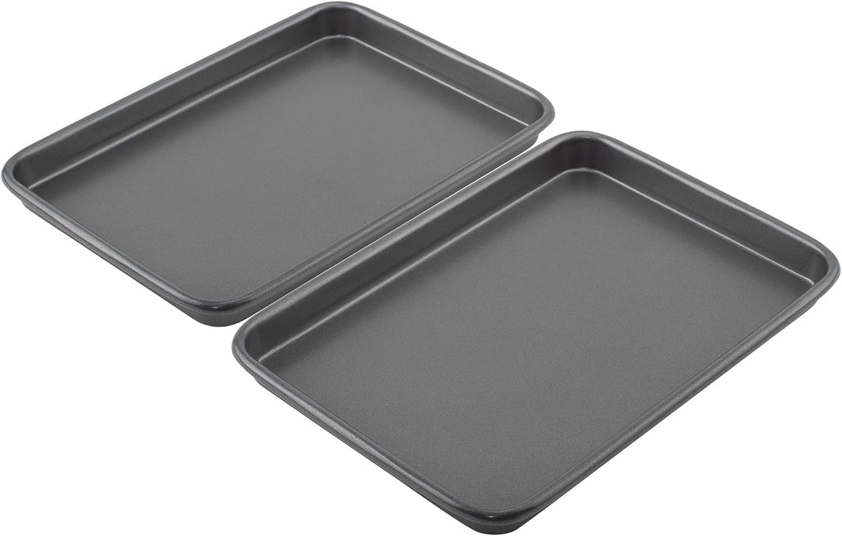 GoodCook Toaster Oven Mini Baking Sheets, Set of 2, 9 x 6.2 Inch — product view