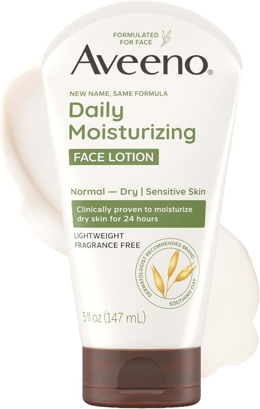 Aveeno Daily Moisturizing Fragrance-Free Prebiotic Oat Cream