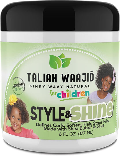 Taliah Waajid Kinky Wavy Herbal Style & Shine, 6 oz