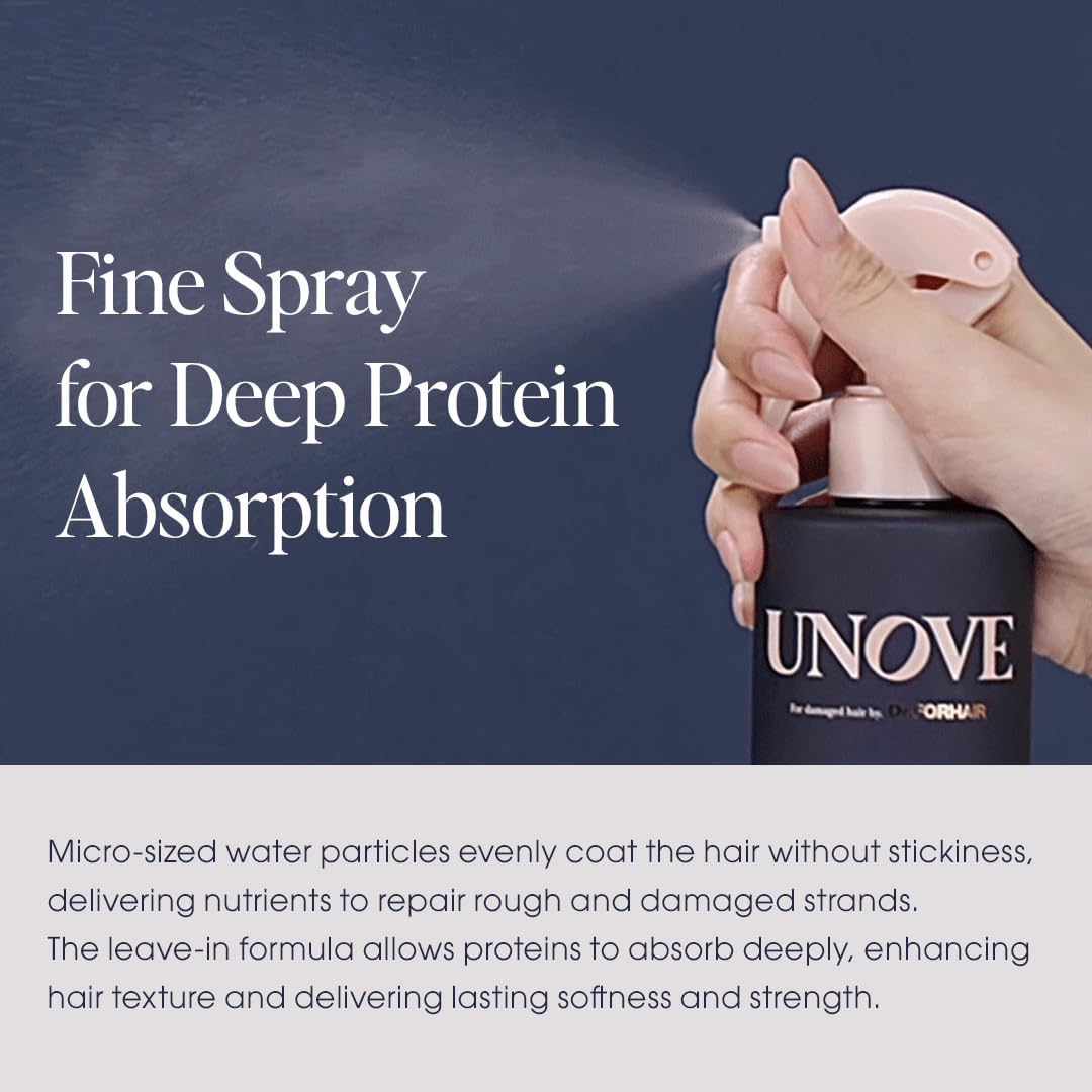 UNOVE No-Wash Water Ampoule Hair Treatment 200ml (6.8 fl oz) - view 6