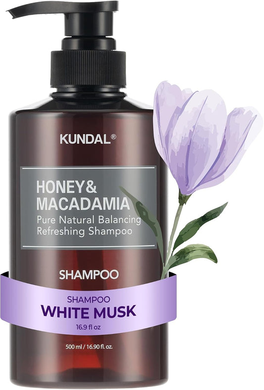 Kundal Nature Shampoo 500 ml, White Musk
