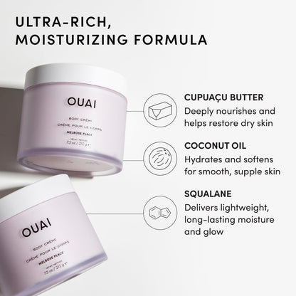 OUAI Melrose Place Whipped Body Cream, 7.5 oz - view 5